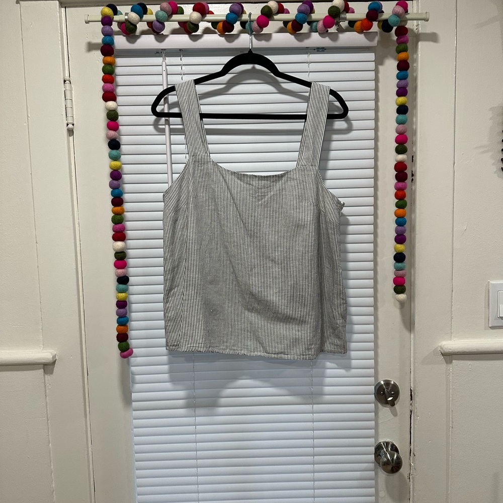 Jcrew Striped Gray Women's Top